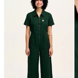 Lucy & Yak Ragan Jumpsuit posey green
